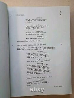 The Jessie Owens Story (1984) Original Movie Script by Harold Gast
