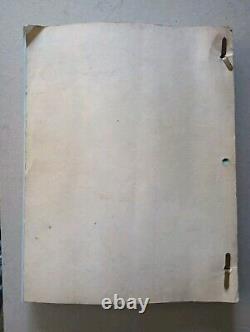 The Jessie Owens Story (1984) Original Movie Script by Harold Gast