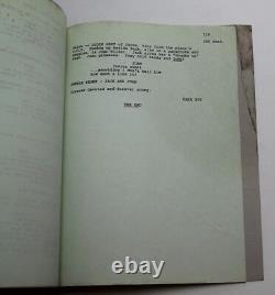 The Jewel of the Nile / Mark Rosenthal 1985 Movie Script Screenplay, WATER STAIN