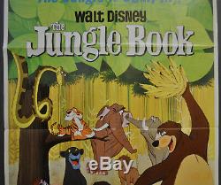 The Jungle Book 1967 Original 27x41 Movie Poster Phil Harris Sebastian Cabot