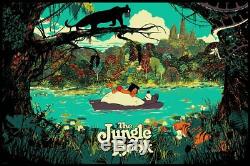 The Jungle Book Disney Alternative Movie Poster Art by Raid71 #/125 NT Mondo