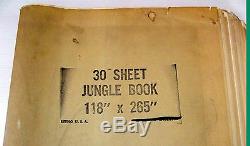 The Jungle Book Walt Disney Original USA Thirty Sheet Billboard Movie Poster