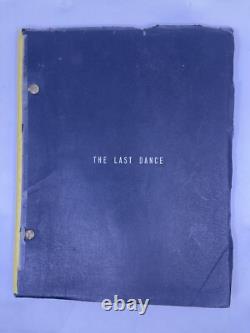 The Last Dance Unproduced Movie Script 1977 1st Draft Vintage John Palumbo RARE
