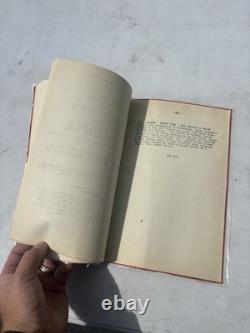 The Legends Of Pancho Villa Movie Script 1956 Production Script Rare