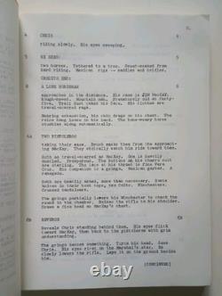 The Magnificent Seven Ride! (1972) Original Movie Script by Arthur Rowe