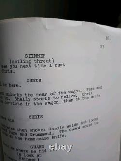 The Magnificent Seven Ride! (1972) Original Movie Script by Arthur Rowe