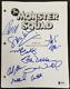 The Monster Squad Cast (9) Signed Full Movie Script Autograph Dekker Gower Bas
