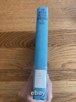 The Motion Picture Cameraman E. G. Lutz Vintage 1927 Cinematography Movies Films