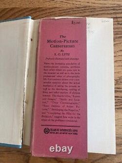 The Motion Picture Cameraman E. G. Lutz Vintage 1927 Cinematography Movies Films