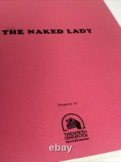 The Naked Lady Gene Wilder Original Movie Script, 1980