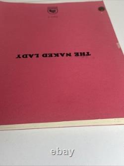 The Naked Lady Gene Wilder Original Movie Script, 1980