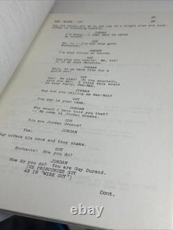 The Naked Lady Gene Wilder Original Movie Script, 1980