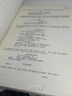 The Naked Lady Gene Wilder Original Movie Script, 1980