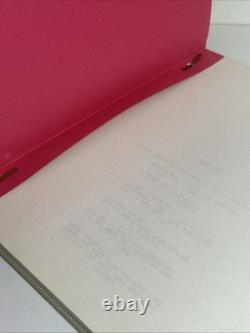 The Naked Lady Gene Wilder Original Movie Script, 1980