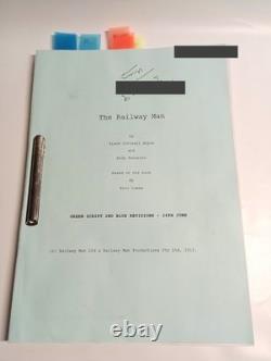 The Railway Man 2013 Producer's Production Used Copy Original Movie Film Script