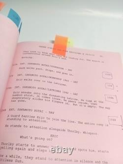 The Railway Man 2013 Producer's Production Used Copy Original Movie Film Script