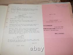 The Robe 1st Cinemascope Movie 1952-53 Revised+shooting Final Scripts 20th +