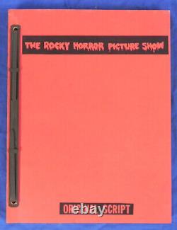 The Rocky Horror Picture Show Original Script 1974 + Bonus Movie Handbill 1979
