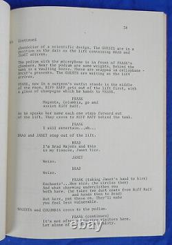 The Rocky Horror Picture Show Original Script 1974 + Bonus Movie Handbill 1979