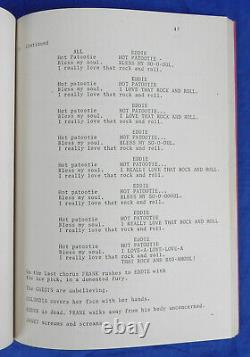 The Rocky Horror Picture Show Original Script 1974 + Bonus Movie Handbill 1979