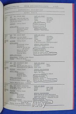 The Rocky Horror Picture Show Original Script 1974 + Bonus Movie Handbill 1979