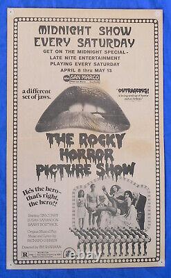 The Rocky Horror Picture Show Original Script 1974 + Bonus Movie Handbill 1979