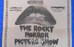 The Rocky Horror Picture Show Original Script 1974 + Bonus Movie Handbill 1979