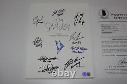 The Sandlot Cast Signed Movie Film Script Beckett Coa Mike Vitar Benny The Jet