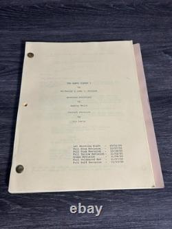 The Santa Clause 3 Original Script Movie Disney 2005 With Revisions