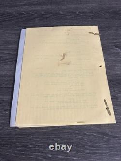 The Santa Clause 3 Original Script Movie Disney 2005 With Revisions