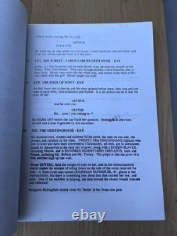 The Scarlet Letter Original 1995 Movie Script Screenplay Douglas Day Stewart A