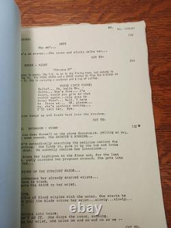 The Seventh 7th Sign Original Screenplay Movie Script 1987 JRR 36