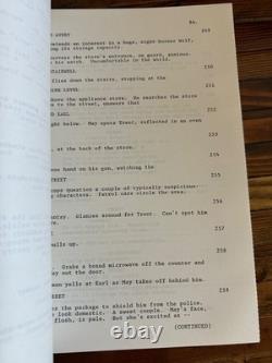 The Specialist Sylvester Stallone Movie Original Screenplay Script