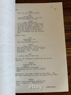The Specialist Sylvester Stallone Movie Original Screenplay Script