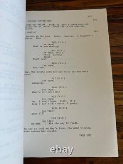 The Specialist Sylvester Stallone Movie Original Screenplay Script