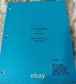 The Sweet Hereafter by Atom Egoyan Movie Script Second Draft December 1995