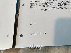 The Sweet Hereafter by Atom Egoyan Movie Script Second Draft December 1995