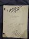 The Texas Chainsaw Massacre 2 Stretch's Original Script Signed Look Tobe Hooper