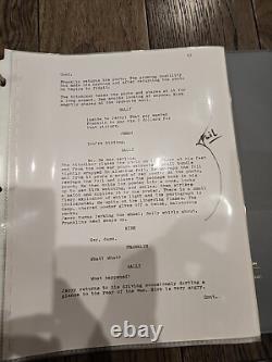 The Texas Chainsaw Massacre Original Script Hitchhikers Movie Prop Leatherface