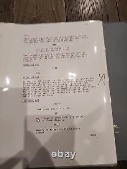The Texas Chainsaw Massacre Original Script Hitchhikers Movie Prop Leatherface
