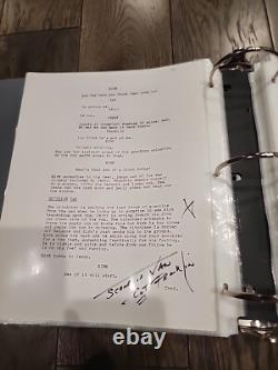 The Texas Chainsaw Massacre Original Script Hitchhikers Movie Prop Leatherface