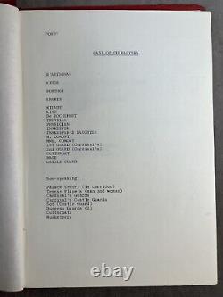 The Three musketeers one for all and all for me by Ron Bishop TV movie script