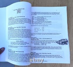 The Tulse Luper Suitcase Original Movie Script Peter Greenaway Multimedia