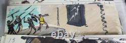 The Vikings 1958 Movie 25 Art Storyboards Film K. Douglas T. Curtis E. Borgnine