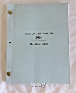 The War Of The Worlds Screenplay -By Stewart Raffill -FIRST DRAFT