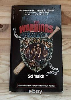 The Warriors Vintage Movie Adaption Book Sol Yurick Collector 1st Edition Dell