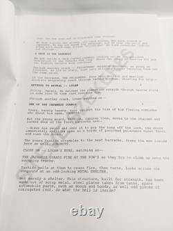 The Wolverine 2013 Production Used SFX Department Copy Orig Movie Film Script