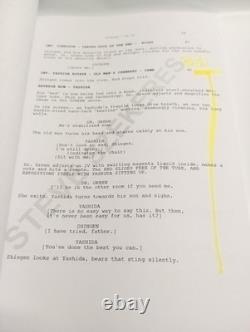 The Wolverine 2013 Production Used SFX Department Copy Orig Movie Film Script
