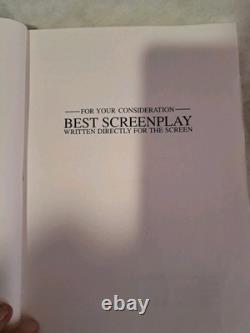 The sixth sense final movie script original 1998 M. Night Shyamalan mint