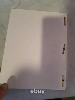 The sixth sense final movie script original 1998 M. Night Shyamalan mint